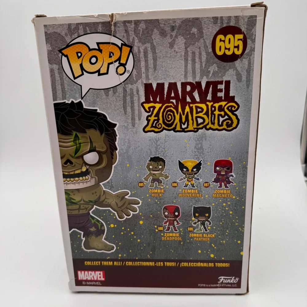 Funko Pop‎ Marvel Zombies Zombie Hulk 695 Walmart Exclusive Bobble-Head Figure
